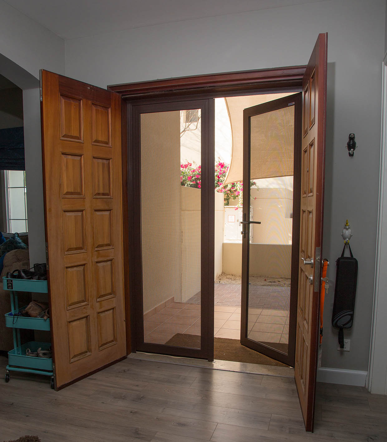 French-Entrance-Doors French door brown