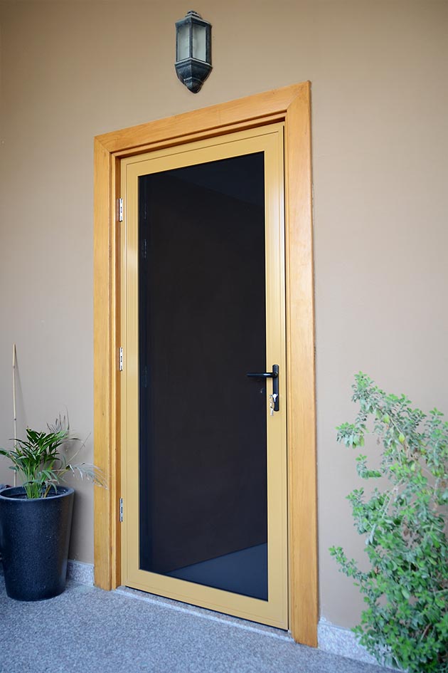 powder-coated-door Powder coated hinged door