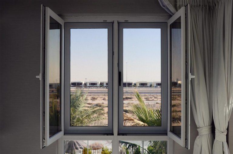 Mesh for french windows