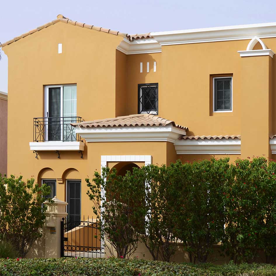 Ranches villa front screens Ranches villa fit out