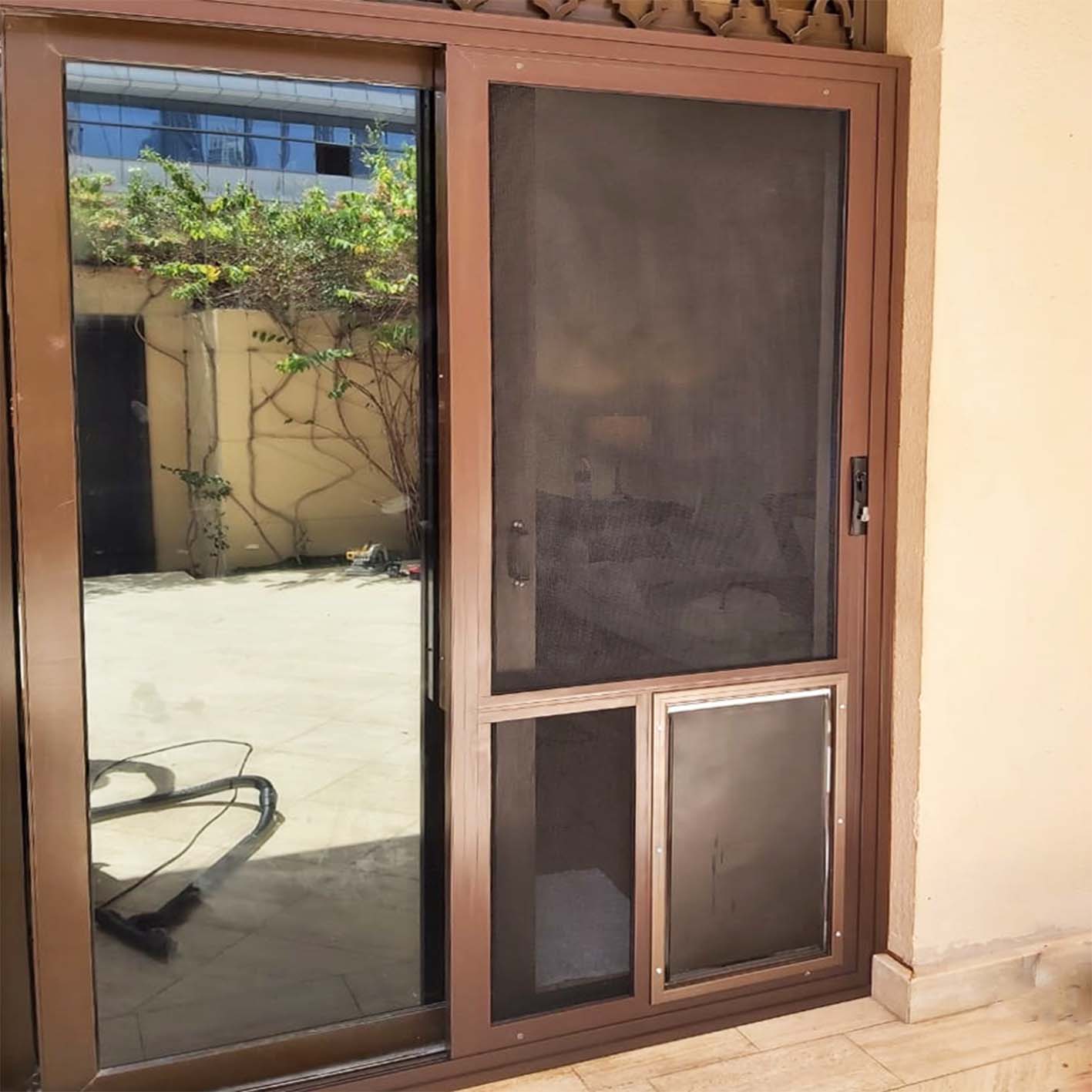 Insect Screen Pet Doors in Dubai Security Screen Doors and Windows